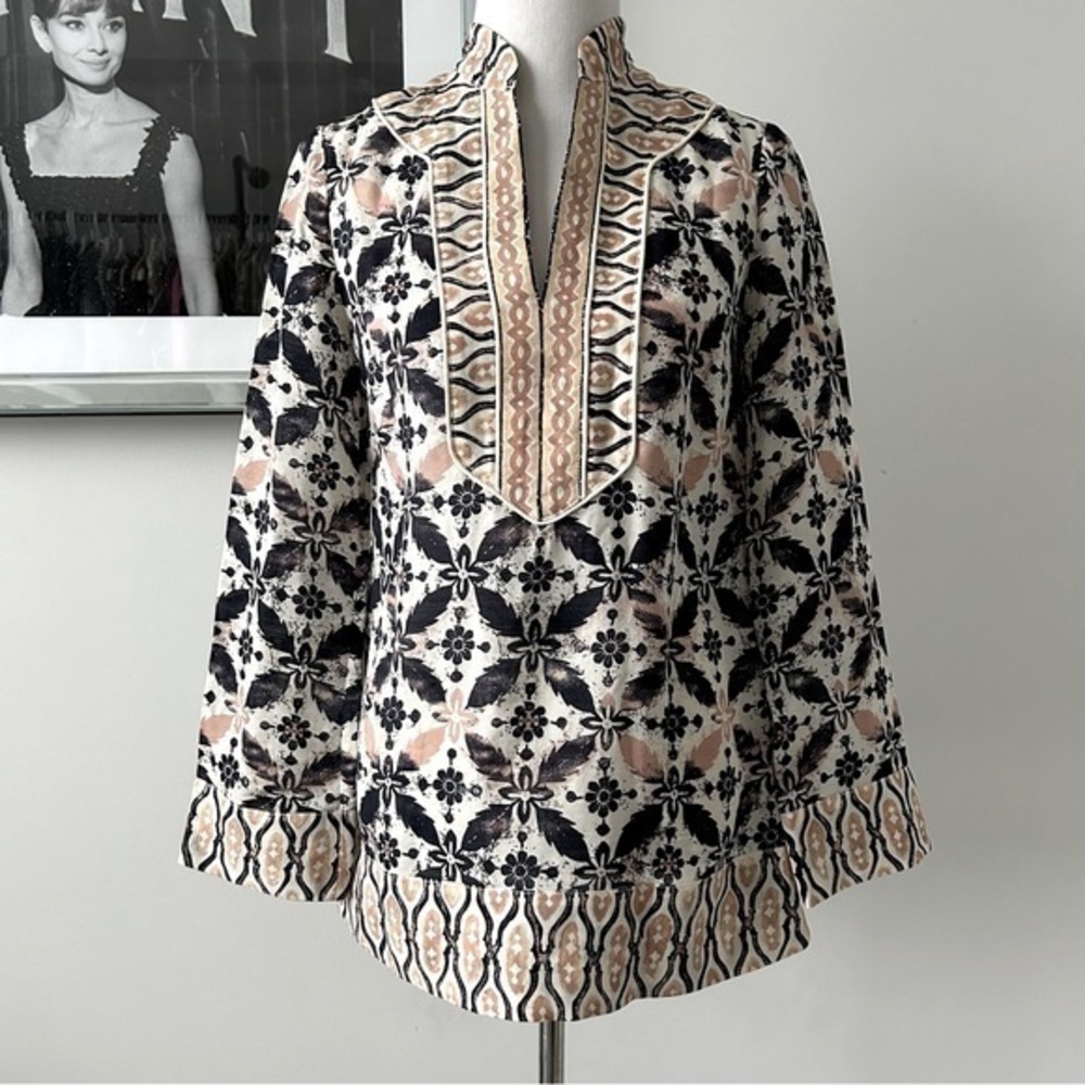 Tory Burch Wool and Silk Blend Tunic